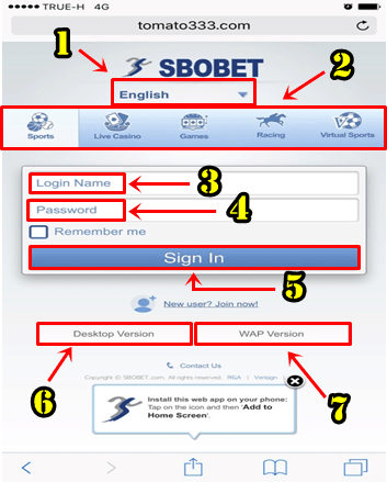 login sbobet