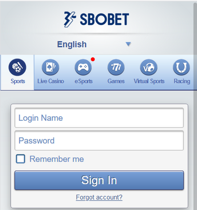 SBOBET222 มือถือ