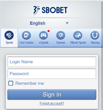 SBOBET888 มือถือ